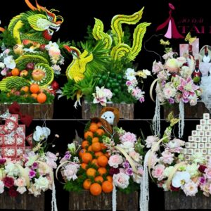 6 MÂM QUẢ CƯỚI GÓI 72: 15,500,000 VND