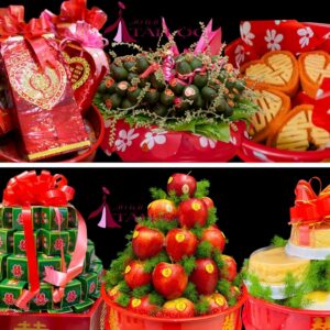 6 MÂM QUẢ CƯỚI GÓI 79: 3.625.000 VND