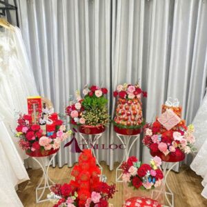 MÂM QUẢ CƯỚI GÓI 57: 8.355.000 VND