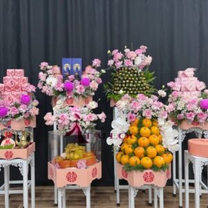 MÂM QUẢ CƯỚI GÓI 58: 12.435.000 VND