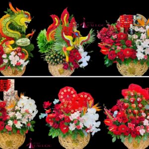 MÂM QUẢ CƯỚI GÓI 58: 13.450.000 VND