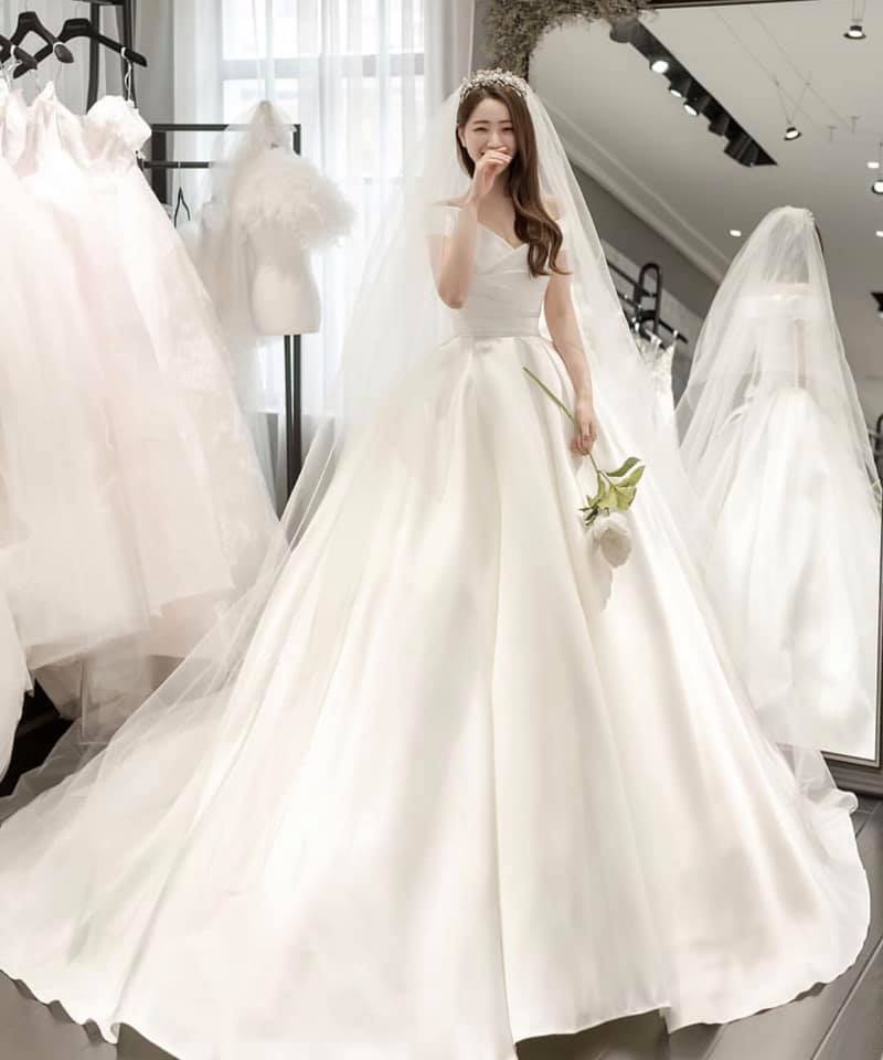 Thiết kế váy cưới Hàn Quốc
