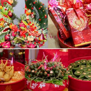 6 Mâm Quả 11B  : 4.050.000vnd (TẶNG 6 AD BƯNG QUẢ)